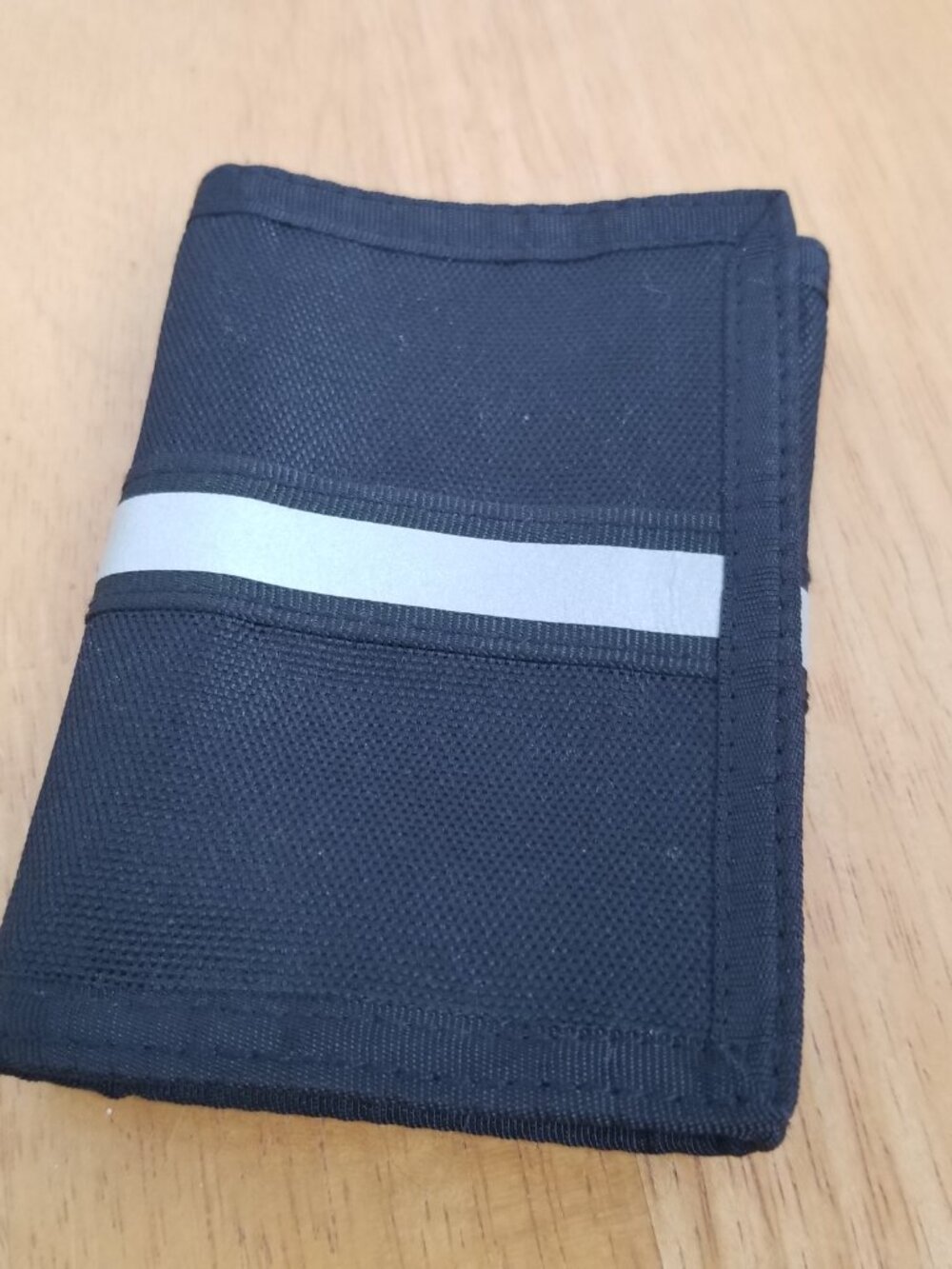 VTG GAP Tri-fold Wallet Black Hook and Loop Vintage with Tags Unused
